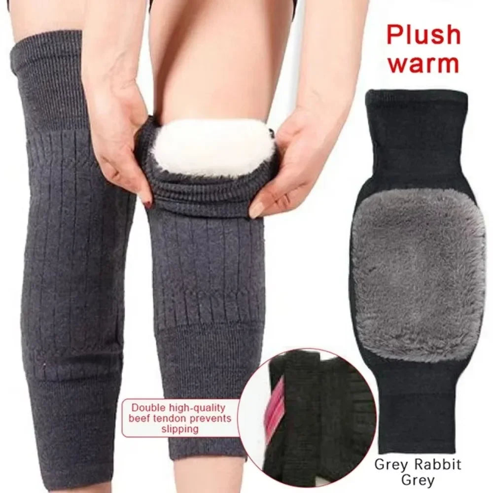 Knee Pads for Men and  Women Winter Warm Men Old People Cold Leg Arthritis Kneepad Knee Support Run Knee Protector