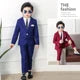 Boys Suits for Weddings, Blazer Pants, Kids Formal Clothes Dresses, Children Party Sets, Classic Teenager Boy School Uniform