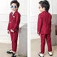 Boys Suits for Weddings, Blazer Pants, Kids Formal Clothes Dresses, Children Party Sets, Classic Teenager Boy School Uniform