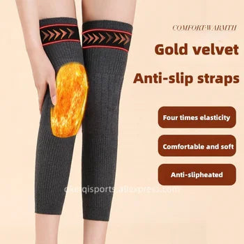 Knee Pads for Men and  Women Winter Warm Men Old People Cold Leg Arthritis Kneepad Knee Support Run Knee Protector