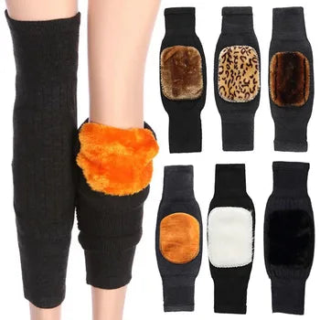 Knee Pads for Men and  Women Winter Warm Men Old People Cold Leg Arthritis Kneepad Knee Support Run Knee Protector