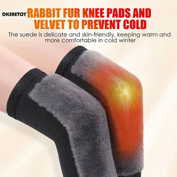 Knee Pads for Men and  Women Winter Warm Men Old People Cold Leg Arthritis Kneepad Knee Support Run Knee Protector